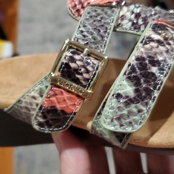 Vionic Colorful Snake Pattern Wedges - Picture 9 of 15